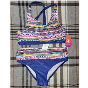 Girl Swimsuit, Two-Piece Bathing Suit, Body Glove